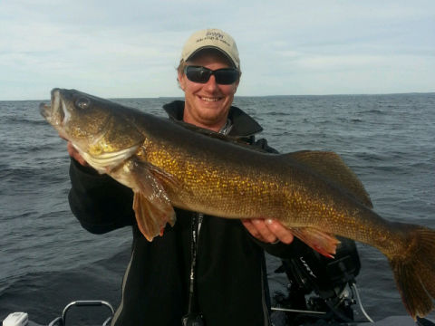 Chad Holding Large Fish